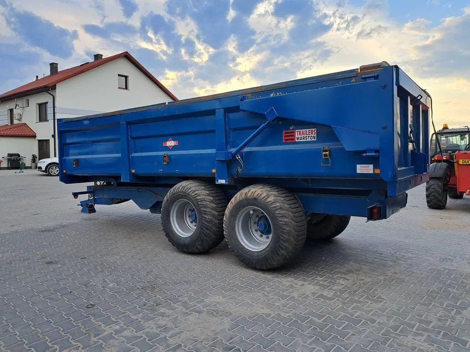 Przyczepa skorupowa Marston 14 ton - Lauksaimniecības piekabe: foto 4 Przyczepa skorupowa Marston 14 ton - Lauksaimniecības piekabe: foto 4