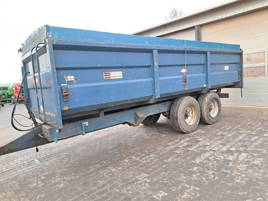 Przyczepa skorupowa Marston 14 ton - Lauksaimniecības piekabe: foto 1 Przyczepa skorupowa Marston 14 ton - Lauksaimniecības piekabe: foto 1