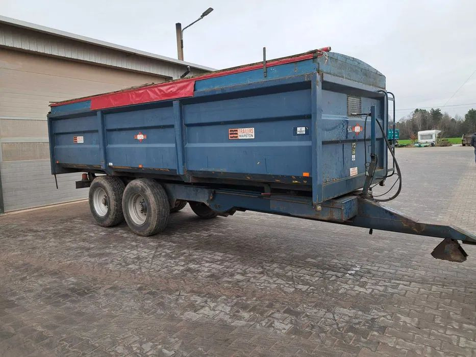 Przyczepa skorupowa Marston 14 ton - Lauksaimniecības piekabe: foto 3 Przyczepa skorupowa Marston 14 ton - Lauksaimniecības piekabe: foto 3