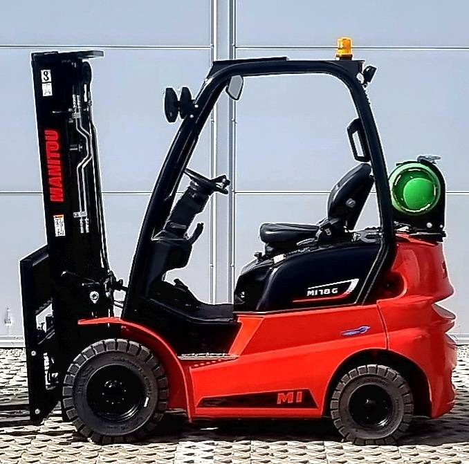 Manitou MI 18 G NEW TRIPLEX 4700mm - Gāzes iekrāvējs: foto 1 Manitou MI 18 G NEW TRIPLEX 4700mm - Gāzes iekrāvējs: foto 1