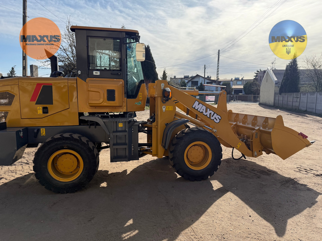 Maxus Ładowarka Kołowa 2500kg - Riteņu iekrāvējs: foto 1 Maxus Ładowarka Kołowa 2500kg - Riteņu iekrāvējs: foto 1