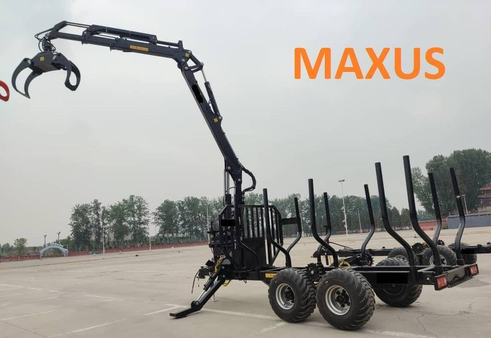 Maxus MAXUS 1400 Erdészeti Pótkocsi + Daru 780 - Meža piekabe: foto 4 Maxus MAXUS 1400 Erdészeti Pótkocsi + Daru 780 - Meža piekabe: foto 4