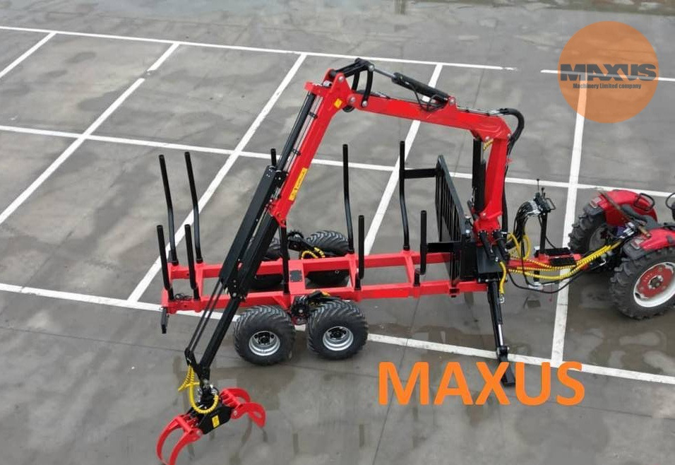 Maxus MAXUS 1400 Forstanhänger + Kran 780 - Meža piekabe: foto 3 Maxus MAXUS 1400 Forstanhänger + Kran 780 - Meža piekabe: foto 3