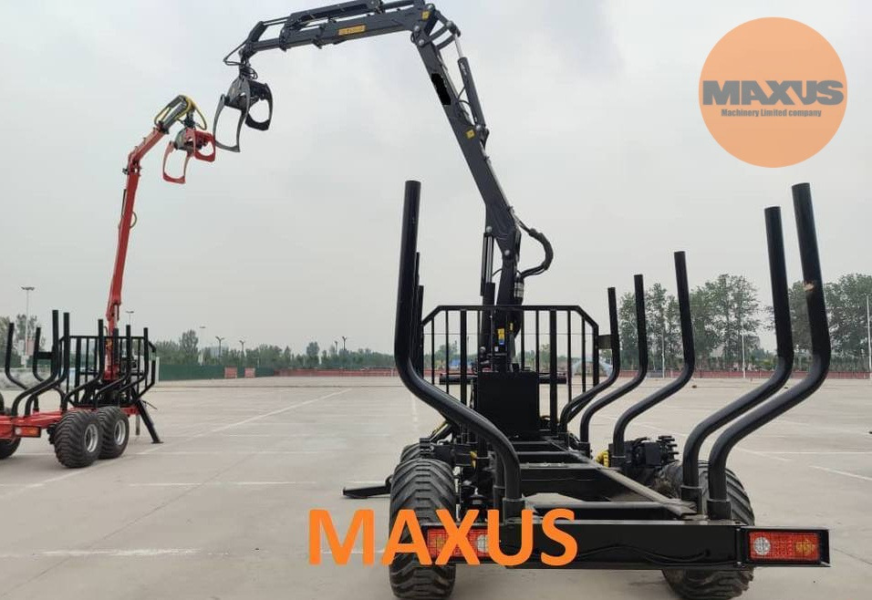 Maxus MAXUS 1400 Forstanhänger + Kran 780 - Meža piekabe: foto 2 Maxus MAXUS 1400 Forstanhänger + Kran 780 - Meža piekabe: foto 2