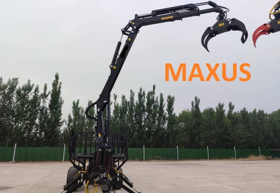 NEW MAXUS 8t Forest Trailer with 2-ton Crane Warranty up to 10 YEARS НОВА прицепа лісова 8т Журавль 2т MAXUS Гарантія до 10 РОКІВ NOWA przyczepa leśna 8t Żuraw 2t MAXUS Gwarancja do 10 LAT - Meža piekabe: foto 4 NEW MAXUS 8t Forest Trailer with 2-ton Crane Warranty up to 10 YEARS НОВА прицепа лісова 8т Журавль 2т MAXUS Гарантія до 10 РОКІВ NOWA przyczepa leśna 8t Żuraw 2t MAXUS Gwarancja do 10 LAT - Meža piekabe: foto 4