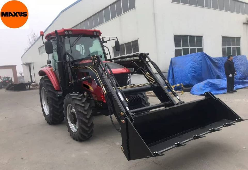 Jaunā Traktors maxus Tractor pe roți 90hp 4x4: foto 7