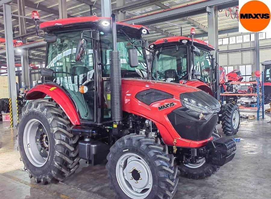 Jaunā Traktors maxus Tractor pe roți 90hp 4x4: foto 10