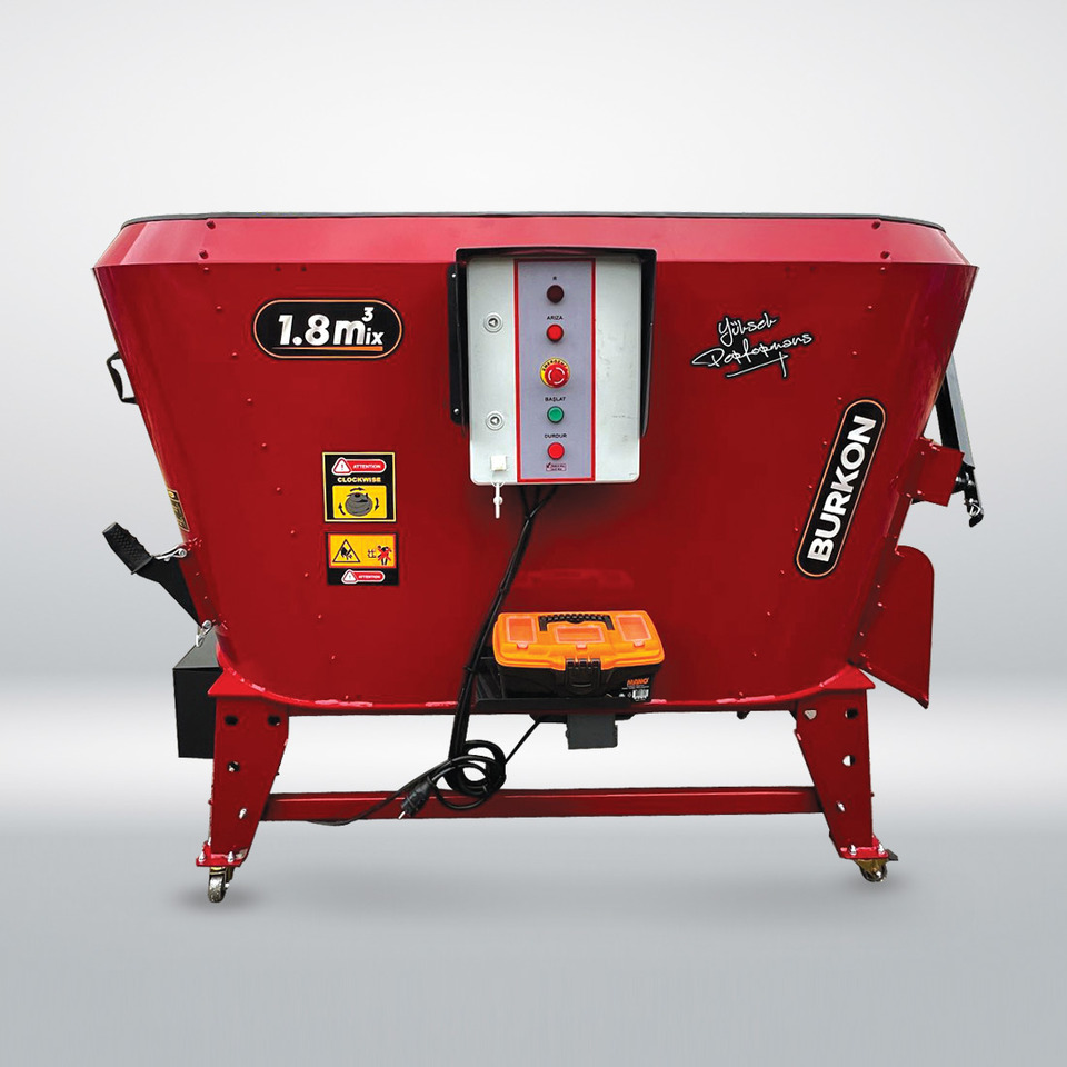 1.8 m3 Sabit Yem Karma Makinesi - Lopbarības mikseris: foto 1 1.8 m3 Sabit Yem Karma Makinesi - Lopbarības mikseris: foto 1