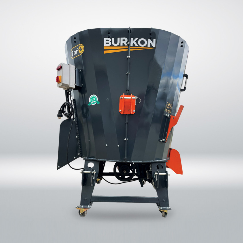 2 m3 Sabit Elektrikli ve Kepçeli Yem Karma Makinesi - Lopbarības mikseris: foto 1 2 m3 Sabit Elektrikli ve Kepçeli Yem Karma Makinesi - Lopbarības mikseris: foto 1