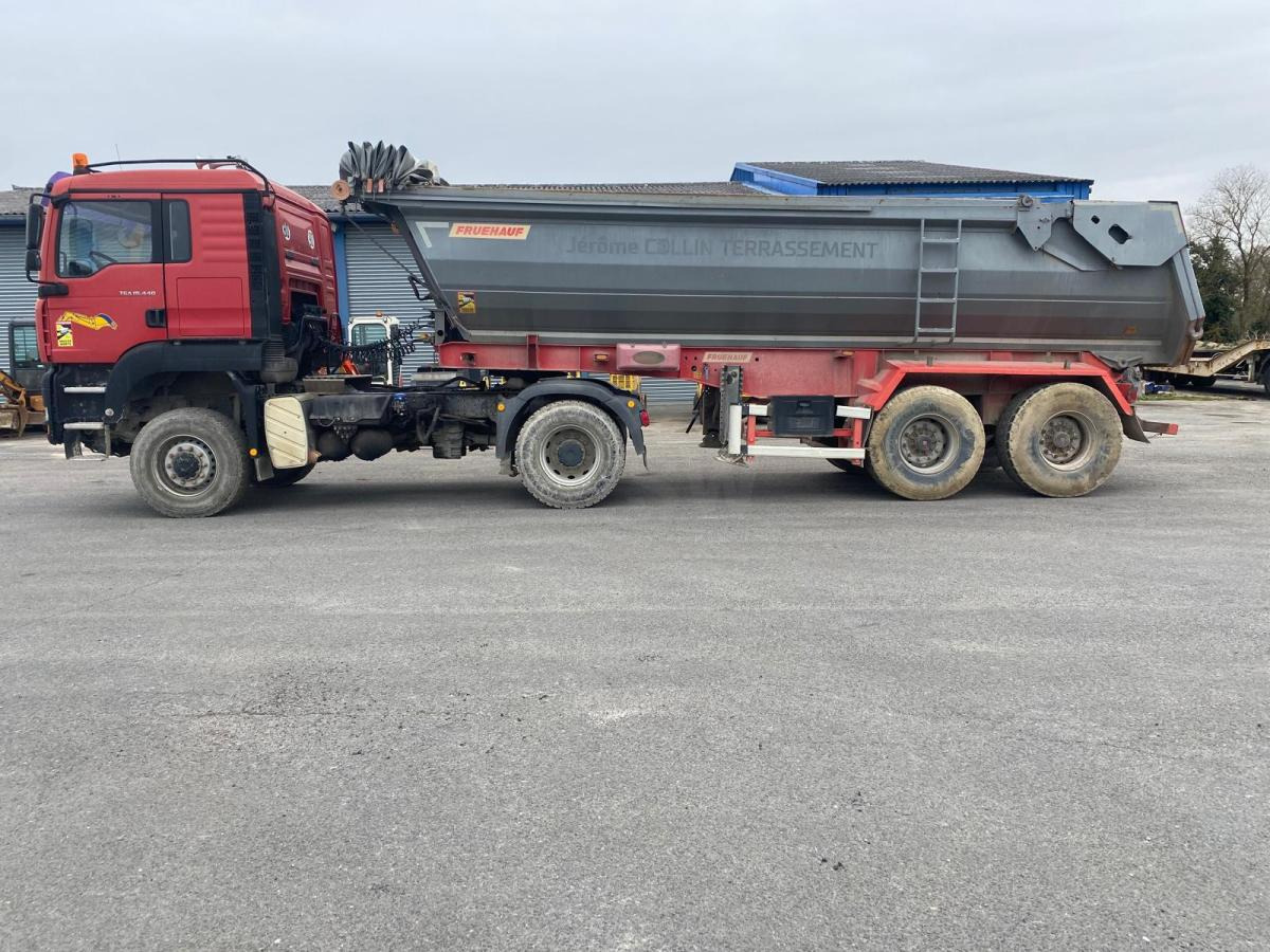 Fruehauf Hardox 2 Essieux - Puspiekabe pašizgāzējs: foto 2 Fruehauf Hardox 2 Essieux - Puspiekabe pašizgāzējs: foto 2