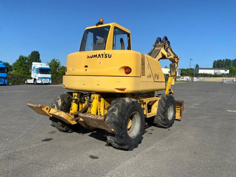 Komatsu PW95 - Riteņu ekskavators: foto 4 Komatsu PW95 - Riteņu ekskavators: foto 4