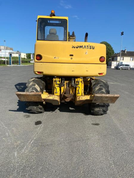 Komatsu PW95 - Riteņu ekskavators: foto 3 Komatsu PW95 - Riteņu ekskavators: foto 3