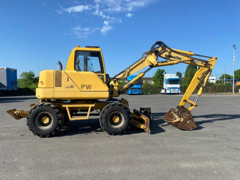 Komatsu PW95 - Riteņu ekskavators: foto 5 Komatsu PW95 - Riteņu ekskavators: foto 5
