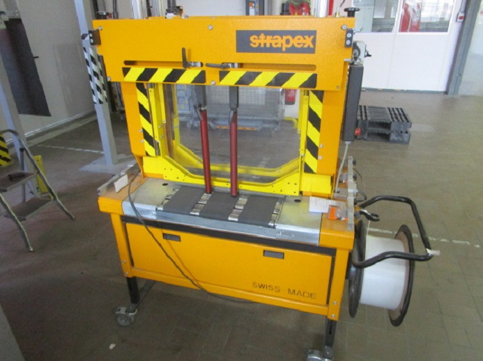 BANDEROLIERMASCHINE STRAPEX SMG 50 - Iepakošanas mašīna: foto 1 BANDEROLIERMASCHINE STRAPEX SMG 50 - Iepakošanas mašīna: foto 1