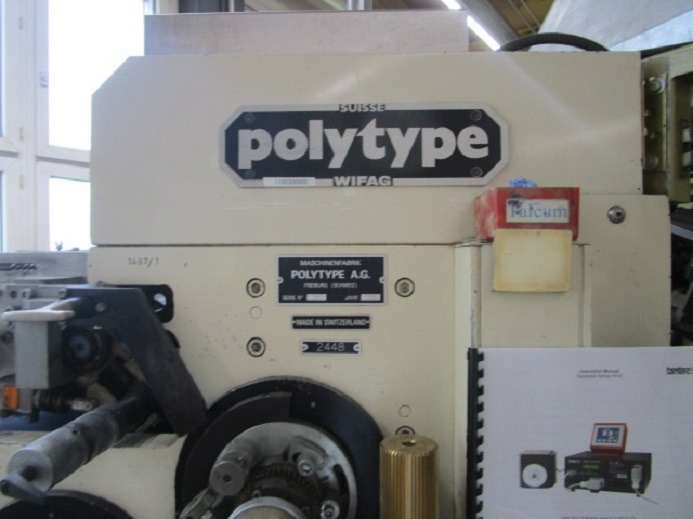 BECHERDRUCKMASCHINE POLYTYPE BDM 400 - Drukas iekārtas: foto 5 BECHERDRUCKMASCHINE POLYTYPE BDM 400 - Drukas iekārtas: foto 5
