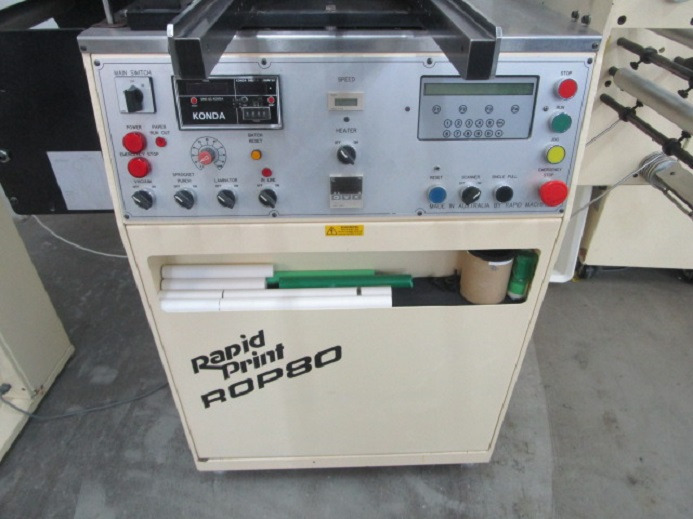 HUBSTANZE RAPID PRINT ROP80 MIT PRÄGEEINHEIT VON OBEN UND UNTEN - Drukas iekārtas: foto 3 HUBSTANZE RAPID PRINT ROP80 MIT PRÄGEEINHEIT VON OBEN UND UNTEN - Drukas iekārtas: foto 3