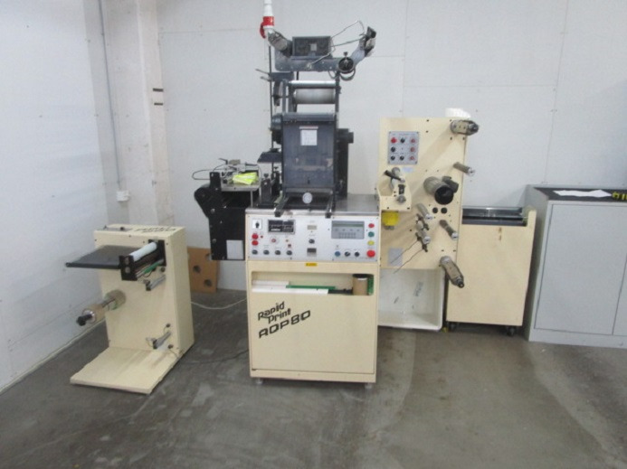 HUBSTANZE RAPID PRINT ROP80 MIT PRÄGEEINHEIT VON OBEN UND UNTEN - Drukas iekārtas: foto 1 HUBSTANZE RAPID PRINT ROP80 MIT PRÄGEEINHEIT VON OBEN UND UNTEN - Drukas iekārtas: foto 1