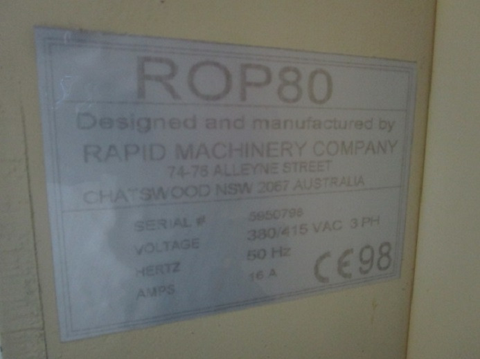 HUBSTANZE RAPID PRINT ROP80 MIT PRÄGEEINHEIT VON OBEN UND UNTEN - Drukas iekārtas: foto 4 HUBSTANZE RAPID PRINT ROP80 MIT PRÄGEEINHEIT VON OBEN UND UNTEN - Drukas iekārtas: foto 4