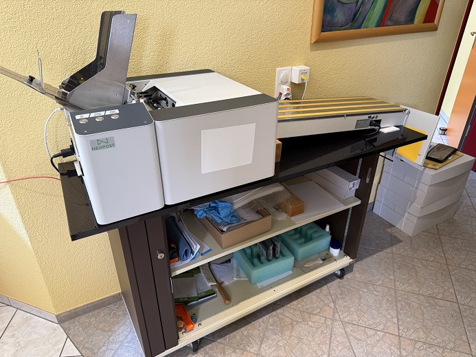 KUVERTIERMASCHINE NEOPOST AS 970 C - Drukas iekārtas: foto 1 KUVERTIERMASCHINE NEOPOST AS 970 C - Drukas iekārtas: foto 1