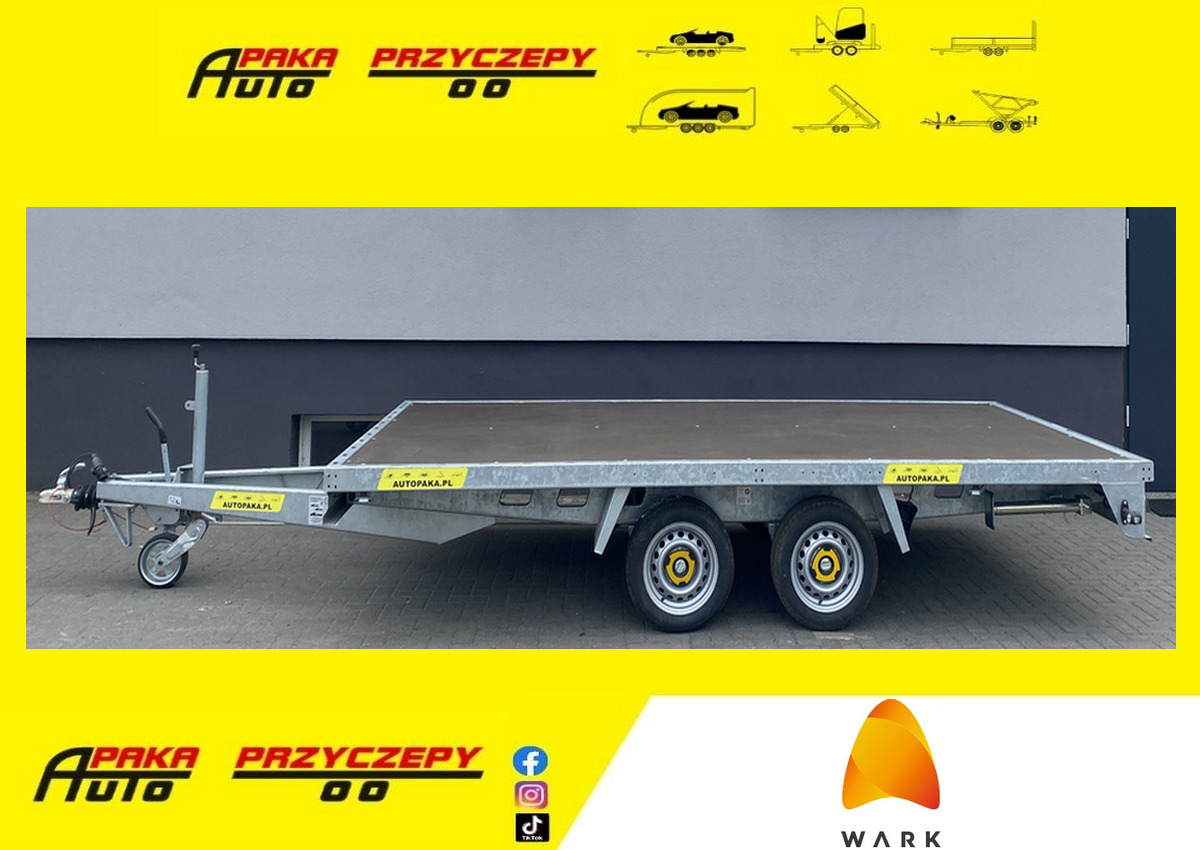 PLATFORMY PRZYCZEPA 4x2 WARK DMC 2700 / WARK 4x2 Platform Trailer DMC 2700 - Bortu piekabe/ Platforma: foto 1 PLATFORMY PRZYCZEPA 4x2 WARK DMC 2700 / WARK 4x2 Platform Trailer DMC 2700 - Bortu piekabe/ Platforma: foto 1