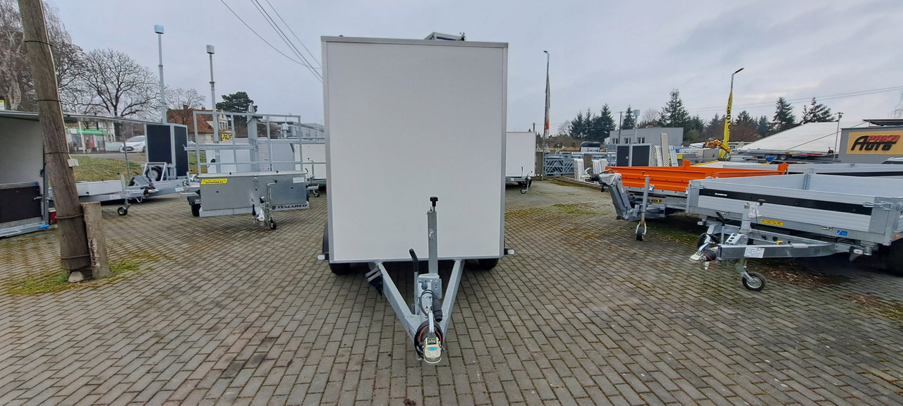 Jaunā Piekabe slēgtā virsbūve PRZYCZEPA KONTENER CARGO 4 BOX 3x1,5 DMC 2700 / CARGO CONTAINER TRAILER 4 BOX 3x1.5 DMC 2700: foto 6