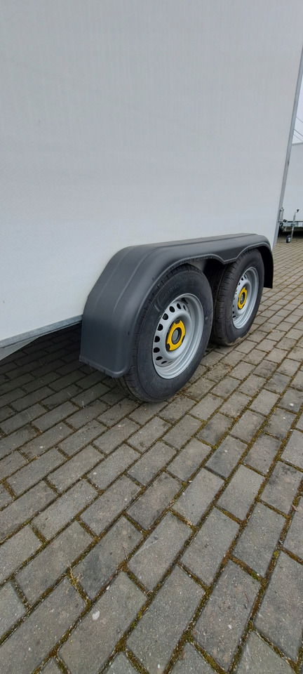 Jaunā Piekabe slēgtā virsbūve PRZYCZEPA KONTENER CARGO 4 BOX 3x1,5 DMC 2700 / CARGO CONTAINER TRAILER 4 BOX 3x1.5 DMC 2700: foto 7