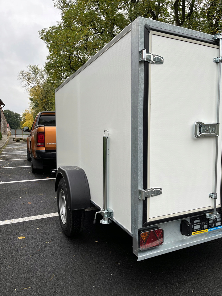 Jaunā Piekabe slēgtā virsbūve PRZYCZEPA KONTENER CARGO BOX 2,6 x 1,5 ZABUDOWANA / CARGO CONTAINER TRAILER BOX 2.6 x 1.5 ENCLOSED: foto 6