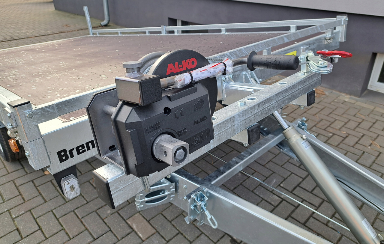 PRZYCZEPA PLATFORMA 508 CM, UCHYŁOWA Z WCIĄGARKĄ, DMC 3500 KG / PLATFORM TRAILER 508 CM, TILTING WITH WINCH, DMC 3500 KG - Bortu piekabe/ Platforma: foto 4 PRZYCZEPA PLATFORMA 508 CM, UCHYŁOWA Z WCIĄGARKĄ, DMC 3500 KG / PLATFORM TRAILER 508 CM, TILTING WITH WINCH, DMC 3500 KG - Bortu piekabe/ Platforma: foto 4