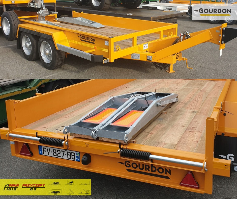 PRZYCZEPA PODKOPARKOWA MARKI GOURDON, DMC 6000 KG, 6T / GOURDON EXCAVATOR TRAILER, DMC 6000 KG, 6T - Celtniecības tehnikas piekabe: foto 5 PRZYCZEPA PODKOPARKOWA MARKI GOURDON, DMC 6000 KG, 6T / GOURDON EXCAVATOR TRAILER, DMC 6000 KG, 6T - Celtniecības tehnikas piekabe: foto 5