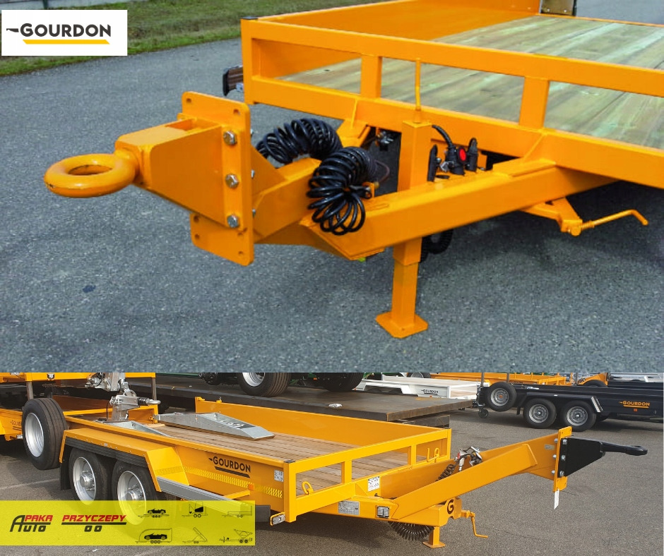 PRZYCZEPA PODKOPARKOWA MARKI GOURDON, DMC 6000 KG, 6T / GOURDON EXCAVATOR TRAILER, DMC 6000 KG, 6T - Celtniecības tehnikas piekabe: foto 4 PRZYCZEPA PODKOPARKOWA MARKI GOURDON, DMC 6000 KG, 6T / GOURDON EXCAVATOR TRAILER, DMC 6000 KG, 6T - Celtniecības tehnikas piekabe: foto 4