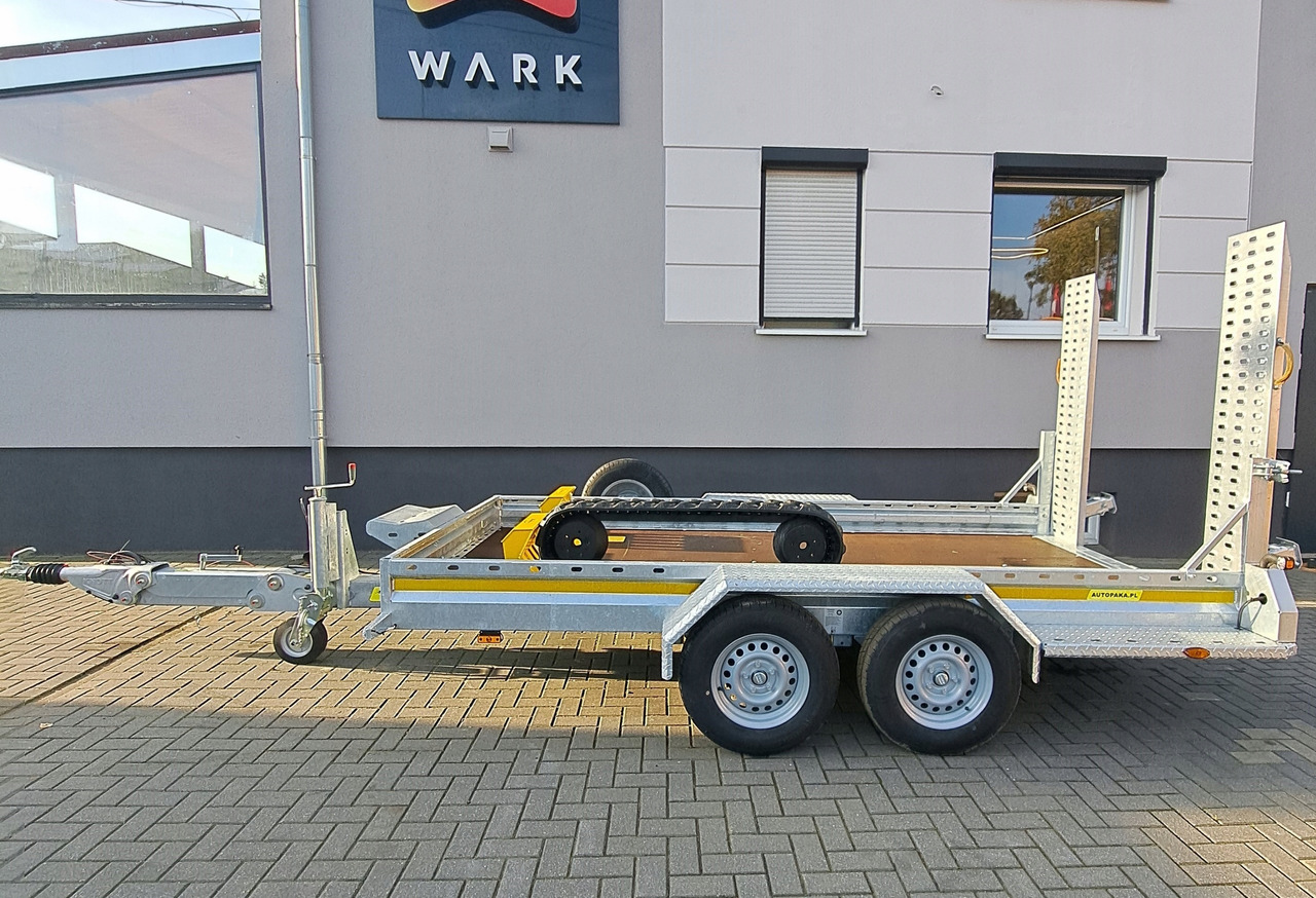 PRZYCZEPA WARK KHD DO MINIKOPARKI KOPARKI REGULOWANY DYSZEL DMC 3500 / WARK KHD TRAILER FOR MINI EXCAVATOR WITH ADJUSTABLE DRAWBAR DMC 3500 - Celtniecības tehnikas piekabe: foto 2 PRZYCZEPA WARK KHD DO MINIKOPARKI KOPARKI REGULOWANY DYSZEL DMC 3500 / WARK KHD TRAILER FOR MINI EXCAVATOR WITH ADJUSTABLE DRAWBAR DMC 3500 - Celtniecības tehnikas piekabe: foto 2