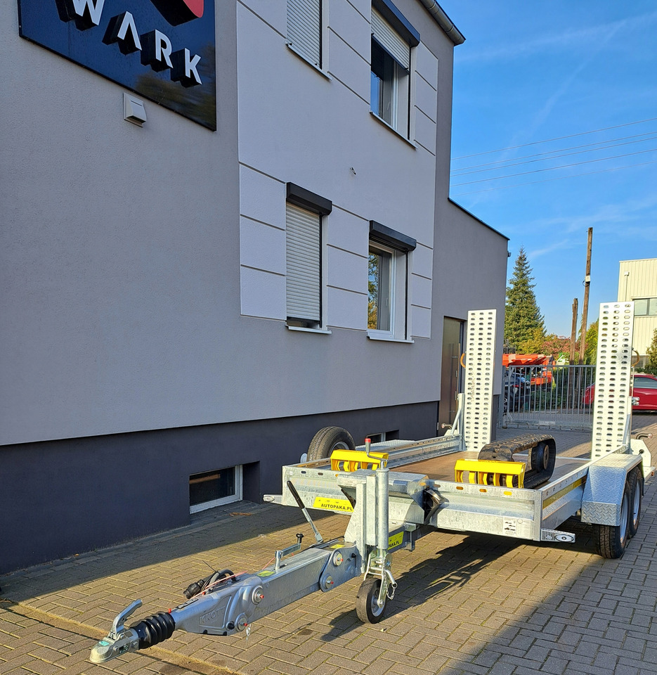 PRZYCZEPA WARK KHD DO MINIKOPARKI KOPARKI REGULOWANY DYSZEL DMC 3500 / WARK KHD TRAILER FOR MINI EXCAVATOR WITH ADJUSTABLE DRAWBAR DMC 3500 - Celtniecības tehnikas piekabe: foto 4 PRZYCZEPA WARK KHD DO MINIKOPARKI KOPARKI REGULOWANY DYSZEL DMC 3500 / WARK KHD TRAILER FOR MINI EXCAVATOR WITH ADJUSTABLE DRAWBAR DMC 3500 - Celtniecības tehnikas piekabe: foto 4
