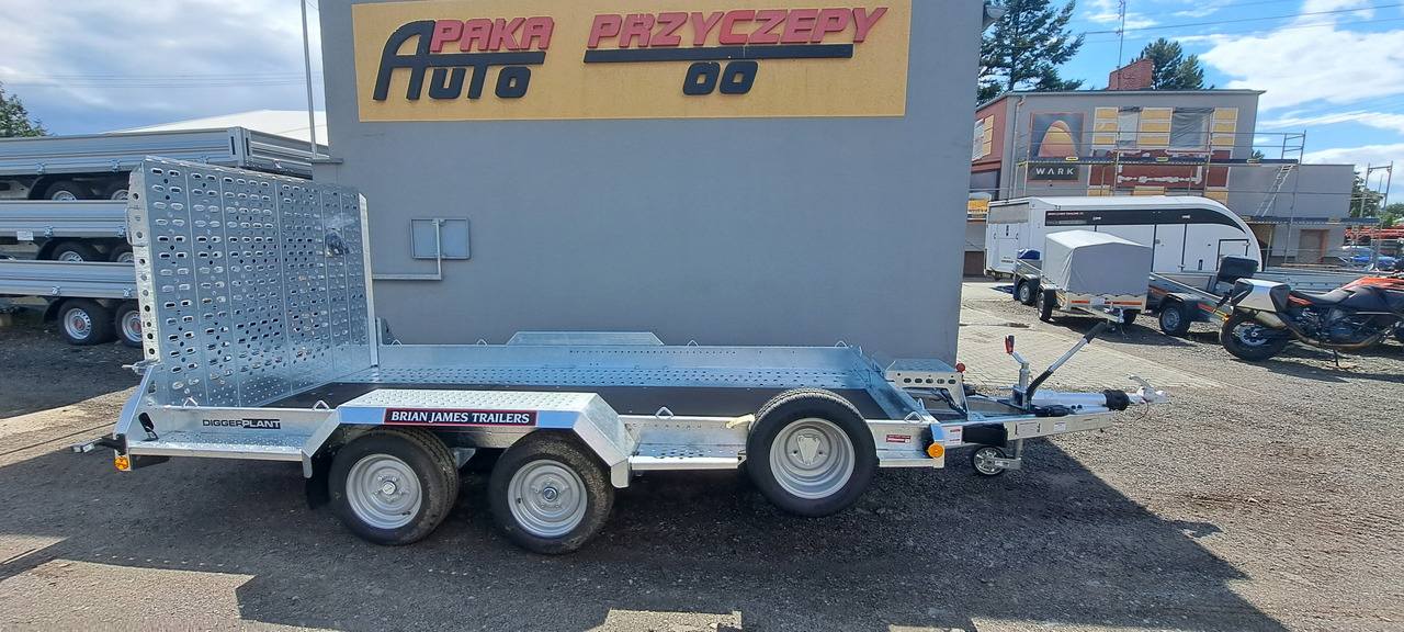 PRZYCZEPA Z RAMPĄ POD KOPARKĘ DO MINIKOPARKI 3500 / TRAILER WITH RAMPS FOR EXCAVATOR MINI EXCAVATOR 3500 - Celtniecības tehnikas piekabe: foto 2 PRZYCZEPA Z RAMPĄ POD KOPARKĘ DO MINIKOPARKI 3500 / TRAILER WITH RAMPS FOR EXCAVATOR MINI EXCAVATOR 3500 - Celtniecības tehnikas piekabe: foto 2