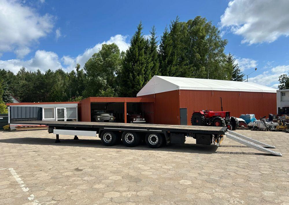 Krone PLATFORMA NISKOPODWOZIOWA z NAJAZDAMI / MEGA R 19.5 / OSIE SAF !! - Puspiekabe zema profila platforma: foto 2 Krone PLATFORMA NISKOPODWOZIOWA z NAJAZDAMI / MEGA R 19.5 / OSIE SAF !! - Puspiekabe zema profila platforma: foto 2
