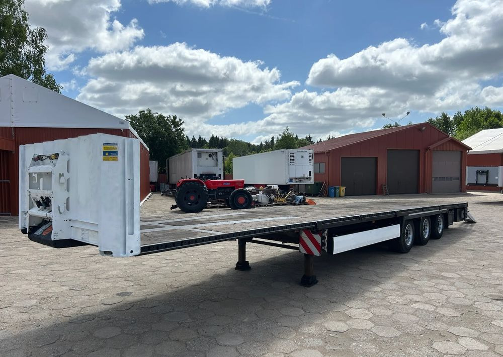Krone PLATFORMA NISKOPODWOZIOWA z NAJAZDAMI / MEGA R 19.5 / OSIE SAF !! - Puspiekabe zema profila platforma: foto 3 Krone PLATFORMA NISKOPODWOZIOWA z NAJAZDAMI / MEGA R 19.5 / OSIE SAF !! - Puspiekabe zema profila platforma: foto 3