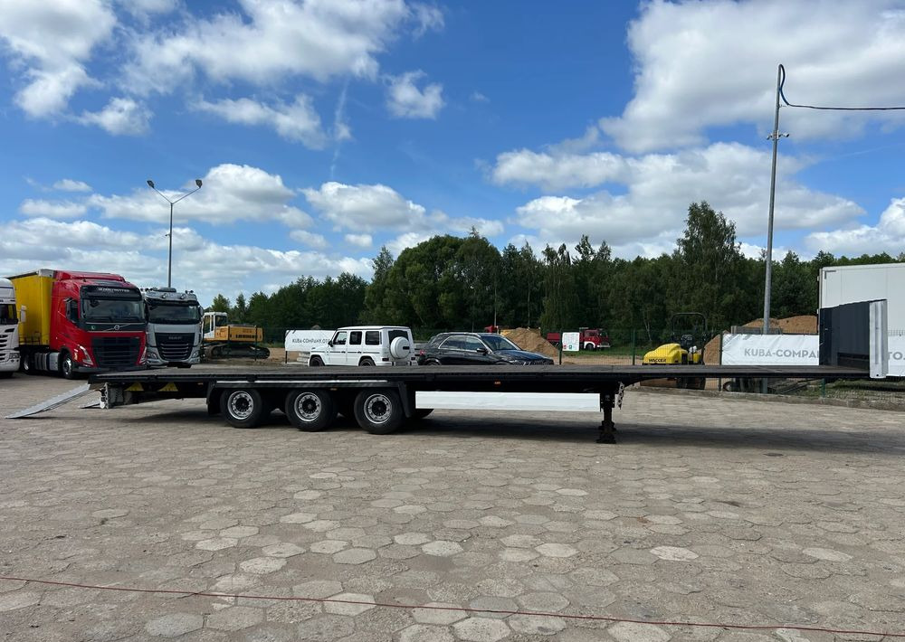 Krone PLATFORMA NISKOPODWOZIOWA z NAJAZDAMI / MEGA R 19.5 / OSIE SAF !! - Puspiekabe zema profila platforma: foto 5 Krone PLATFORMA NISKOPODWOZIOWA z NAJAZDAMI / MEGA R 19.5 / OSIE SAF !! - Puspiekabe zema profila platforma: foto 5