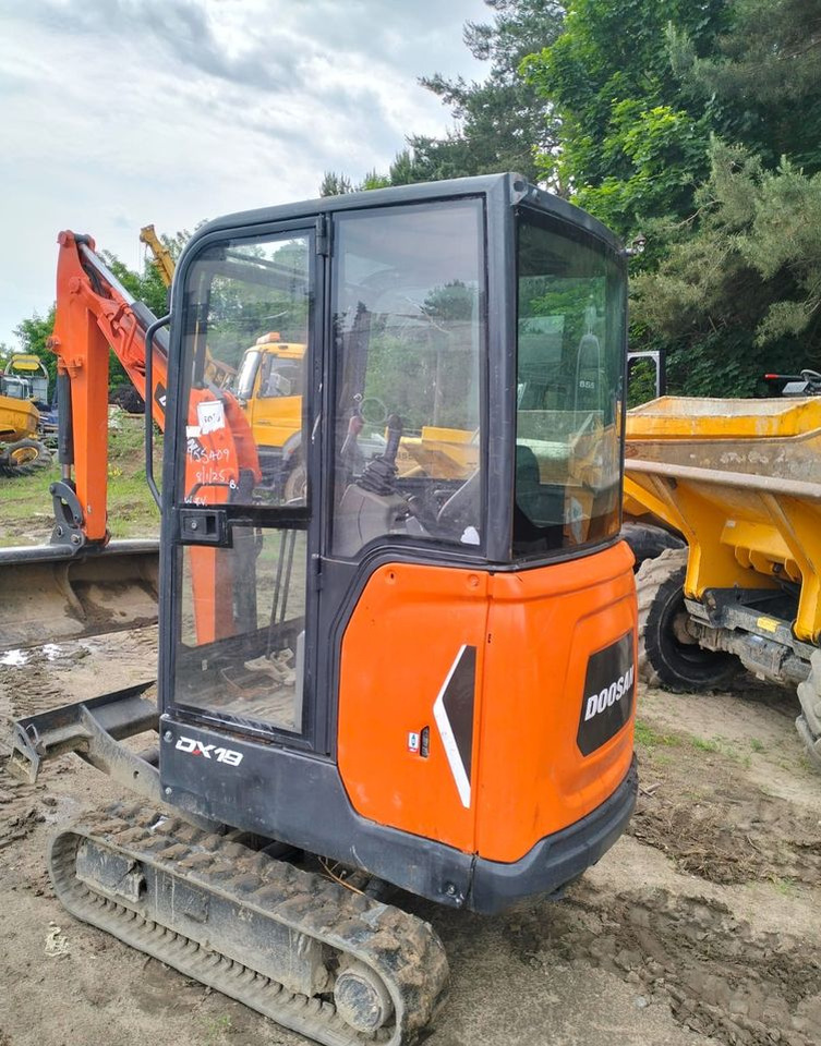 Doosan DX19 - Kāpurķēžu ekskavators: foto 3 Doosan DX19 - Kāpurķēžu ekskavators: foto 3