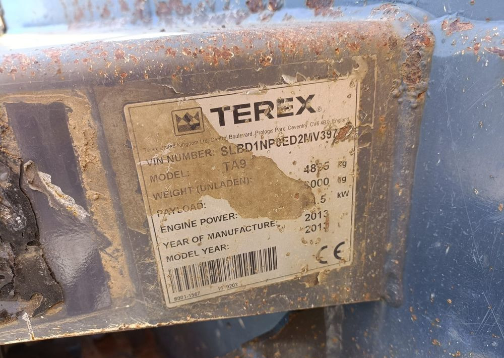 Terex TA9 līzingu Terex TA9: foto 6
