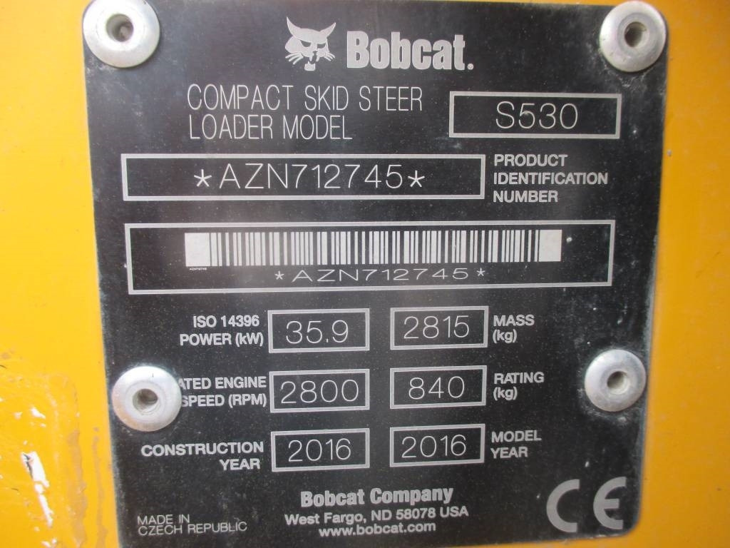 Kompaktiekrāvējs Bobcat S 530: foto 14
