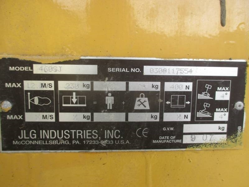 Teleskopiskais pacēlājs JLG 460 SJ: foto 16
