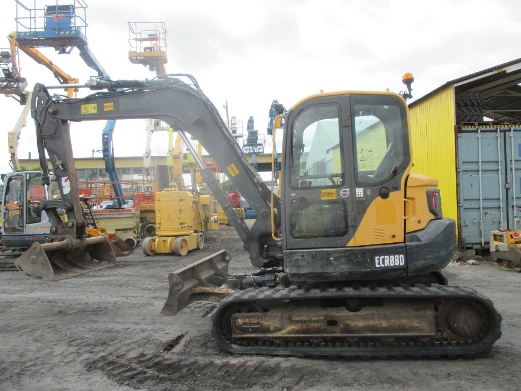 Volvo ECR 88 D - Mini-ekskavators: foto 5 Volvo ECR 88 D - Mini-ekskavators: foto 5