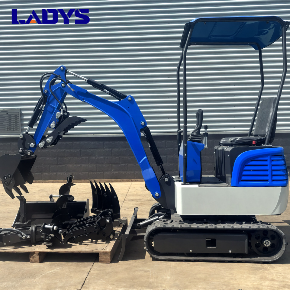 LADYS DY12Pro Mini Excavator Kubota Engine Euro 5/EPA/CE Mini Excavator Digger Miniexcavadora Mini Excavator For Sale - Kāpurķēžu ekskavators: foto 1 LADYS DY12Pro Mini Excavator Kubota Engine Euro 5/EPA/CE Mini Excavator Digger Miniexcavadora Mini Excavator For Sale - Kāpurķēžu ekskavators: foto 1