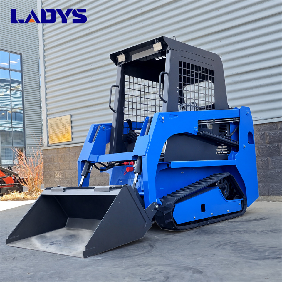 LADYS Free Shipping Mini Skid Steer Loader Compact Track Electric/Diesel Chinese Mini Skid Steer Loader For Sale With Mini Skid Steer Attachments 4 In 1 Bucket - Kompaktiekrāvējs: foto 4 LADYS Free Shipping Mini Skid Steer Loader Compact Track Electric/Diesel Chinese Mini Skid Steer Loader For Sale With Mini Skid Steer Attachments 4 In 1 Bucket - Kompaktiekrāvējs: foto 4
