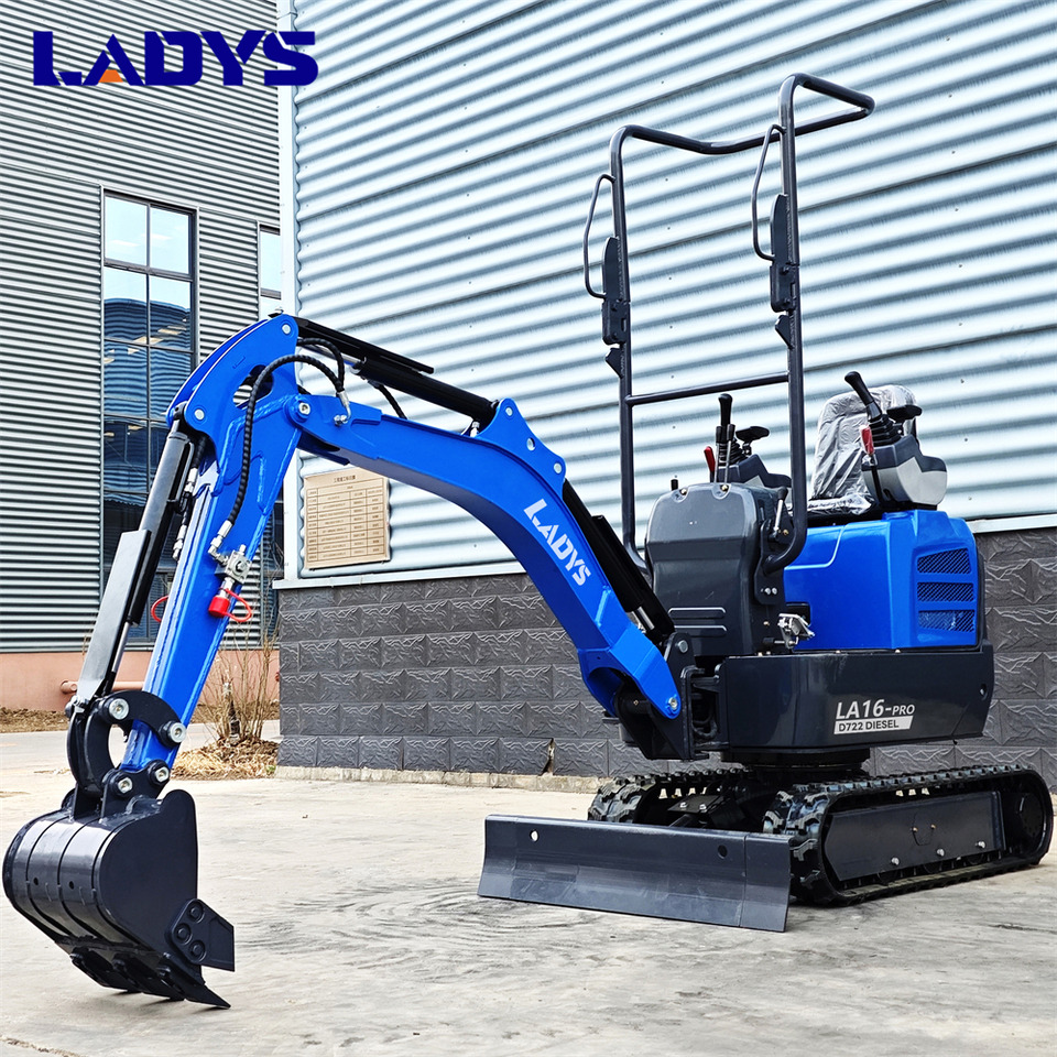 LADYS LA16Pro Mini Excavator Kubota Euro 5/Epa Engine Mini Excavator For Sale - Mini-ekskavators: foto 4 LADYS LA16Pro Mini Excavator Kubota Euro 5/Epa Engine Mini Excavator For Sale - Mini-ekskavators: foto 4