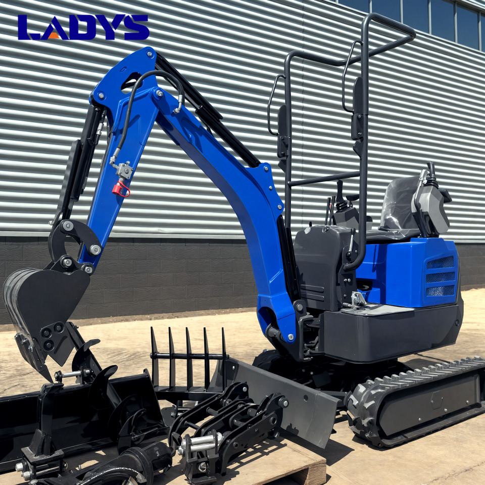 LADYS LA16Pro Mini Excavator Kubota Euro 5/Epa Engine Mini Excavator For Sale - Mini-ekskavators: foto 2 LADYS LA16Pro Mini Excavator Kubota Euro 5/Epa Engine Mini Excavator For Sale - Mini-ekskavators: foto 2