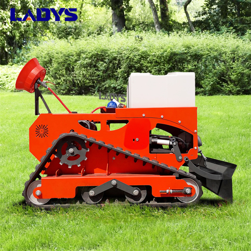 LADYS LD1000 Multi-function remote control lawn mower Track crawler gasoline gas All-terrain Agricultural Sprayers Pesticide spraying lawn mower for sale - Zāles pļāvējs: foto 2 LADYS LD1000 Multi-function remote control lawn mower Track crawler gasoline gas All-terrain Agricultural Sprayers Pesticide spraying lawn mower for sale - Zāles pļāvējs: foto 2