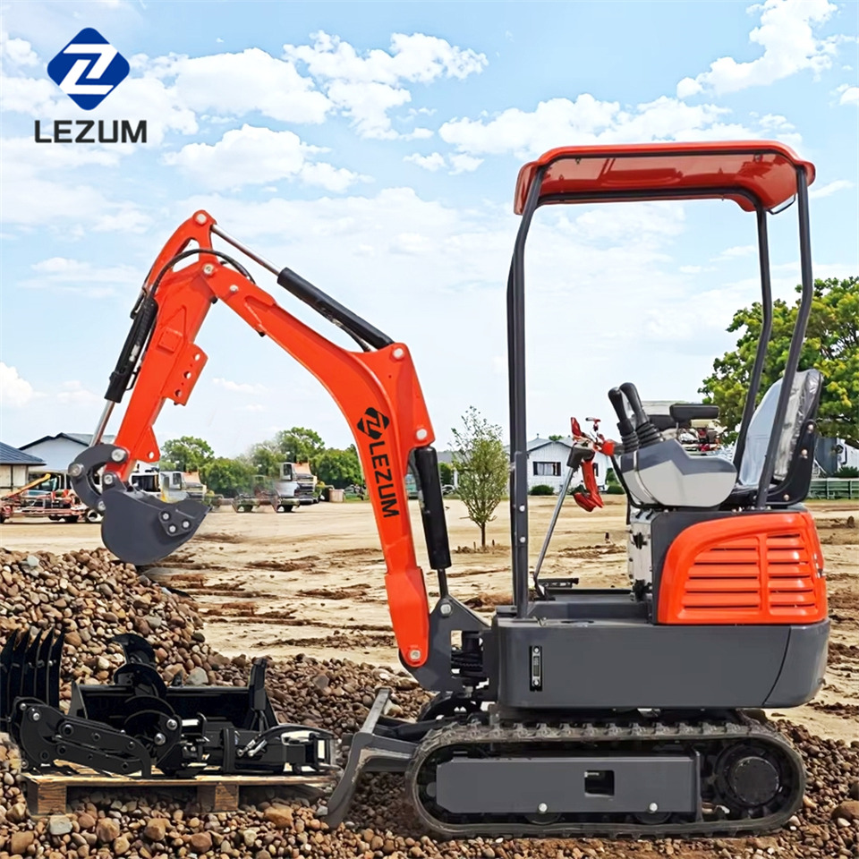 LEZUM Free Shipping Mini Excavator Bagger Pelle Miniexcavadora 1 2 3.5 Ton CE/EPA/EURO 5 Kubota Engine Diesel/Electric Mini Excavators For Sale - Kāpurķēžu ekskavators: foto 2 LEZUM Free Shipping Mini Excavator Bagger Pelle Miniexcavadora 1 2 3.5 Ton CE/EPA/EURO 5 Kubota Engine Diesel/Electric Mini Excavators For Sale - Kāpurķēžu ekskavators: foto 2