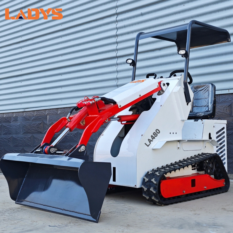 LADYS Free Shipping Mini Skid Steer Loader Compact Track Electric/Diesel Chinese Mini Skid Steer Loader For Sale With Mini Skid Steer Attachments 4 In 1 Bucket - Kompaktiekrāvējs: foto 5 LADYS Free Shipping Mini Skid Steer Loader Compact Track Electric/Diesel Chinese Mini Skid Steer Loader For Sale With Mini Skid Steer Attachments 4 In 1 Bucket - Kompaktiekrāvējs: foto 5