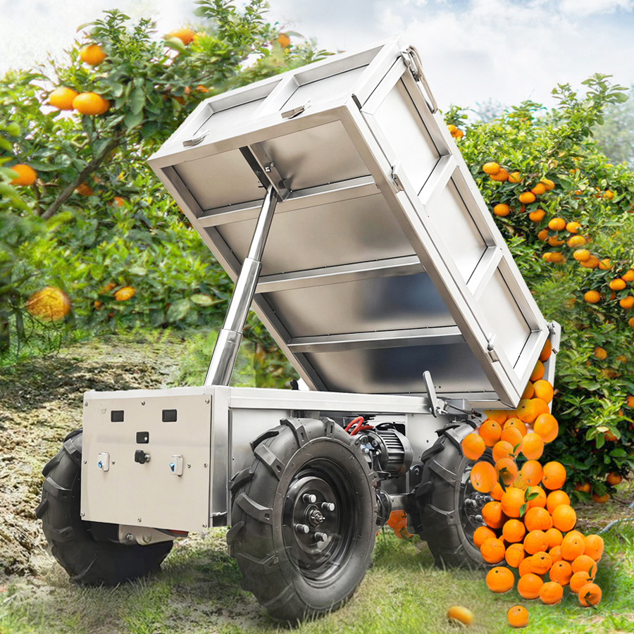 LEZUM Electric Remote Control Transporter Agricultural Orchard Farm Electric Utv Material Handling Equipment All Terrain Transport Vehicle - Kvadricikls: foto 1 LEZUM Electric Remote Control Transporter Agricultural Orchard Farm Electric Utv Material Handling Equipment All Terrain Transport Vehicle - Kvadricikls: foto 1
