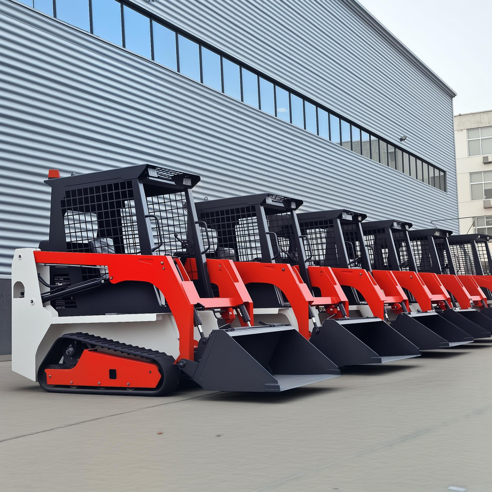 LEZUM LA670 Mini Small Skid Steer Loader Compact Track Diesel Mini Skid Steer Loader For Sale With Small Mini Skid Steer Attachments 4 In 1 Bucket - Kompaktiekrāvējs: foto 5 LEZUM LA670 Mini Small Skid Steer Loader Compact Track Diesel Mini Skid Steer Loader For Sale With Small Mini Skid Steer Attachments 4 In 1 Bucket - Kompaktiekrāvējs: foto 5